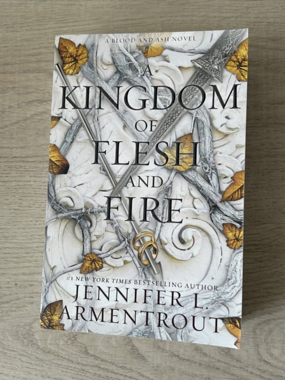 A Kingdom of Flesh and Fire- Jennifer L Armentrout; paperback